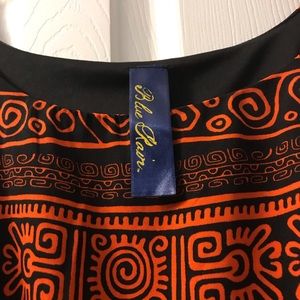 Fun tribal print dress by Blue Rain